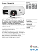 Epson V11H508041 Datasheet