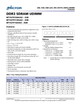 Micron MT16JTF1G64AZ-1G6E1 Datasheet