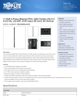 Tripp Lite PDU3XMV6L2220 Datasheet