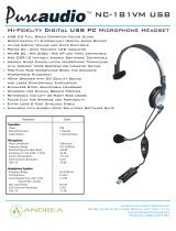 Andrea Electronics P-C1-1022300-1 Datasheet
