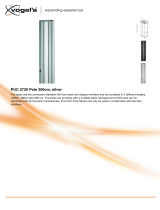 Vogel's PUC 2720 Pole 200cm, black Datasheet