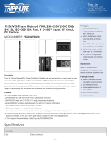 Tripp Lite PDU3XMV6G20 Datasheet