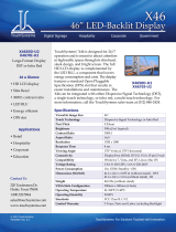 TouchSystems X4650D-U2 Datasheet