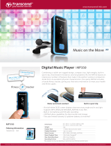 Transcend MP350 Datasheet