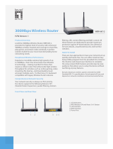 LevelOne 300Mbps Wireless User manual