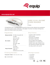 Equip USB 3.0 All-in-One Datasheet