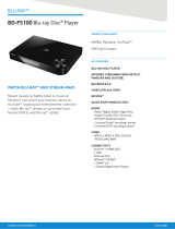 Samsung BD-F5100/UX Datasheet