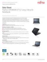 Fujitsu E752 Datasheet