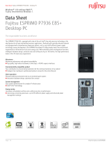 Fujitsu P7936 E85+ Datasheet