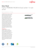Fujitsu RX200 S6 Datasheet
