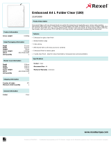 Rexel 21672090 Datasheet