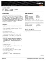 Kingston Technology KVR13LE9/8EF Datasheet