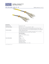 Cables Direct 0.5m ST-ST OM1 Datasheet