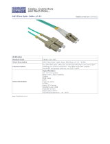 Cables Direct FB3M-LCSC-005 Datasheet