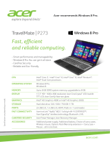 Acer NX.V87EF.005 Datasheet