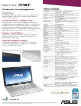 Asus N550LF-CK026H Datasheet