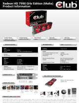 CLUB3D CGAX-7999XT Datasheet