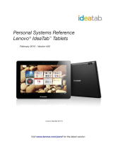 Lenovo IdeaTab S2109 User manual