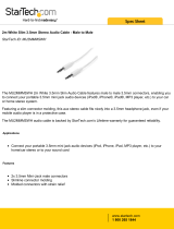 StarTech.com MU2MMMSWH Datasheet