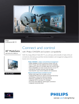 Philips 40HFL5008D/12 Datasheet