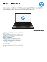 HP H0W78EA User manual