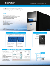 Forza Power Technologies FX-1500LCD Datasheet