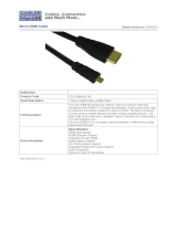 Cables Direct CDLHDMI-AD-1.0M Datasheet