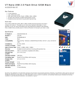 V7 VU232GCR-BLK-2E Datasheet