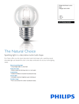 Philips Halogen lustre bulb 872790086300000 Datasheet