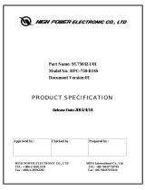 High Power HPC-750-B14S Datasheet