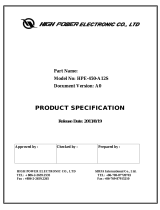 High Power HPE-450-A12S Datasheet