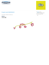 Massive Wall light 55590/30/90 Datasheet