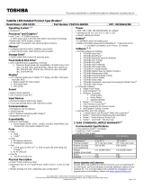 Toshiba L855-S5155 User manual