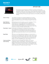 Sony SVF14217CXB Datasheet