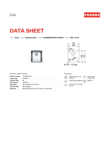 Franke 9799852 Datasheet