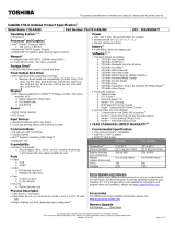 Toshiba C55-A5249 Datasheet