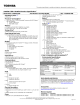 Toshiba C55Dt-A5250 Datasheet