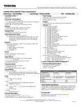 Toshiba PSKK2U-00F006 Datasheet