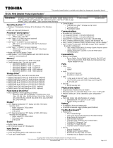 Toshiba R940-SMBN23 Datasheet