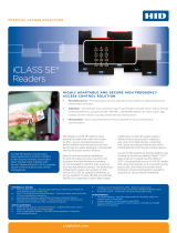 HID Identity iCLASS R10 Datasheet