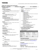 Toshiba L50-AST2NX3 Datasheet