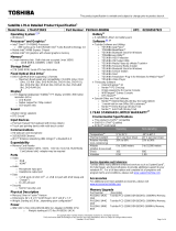 Toshiba L70-AST2NX3 Datasheet