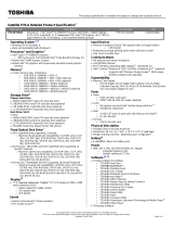 Toshiba P70-ABT2N22 Datasheet