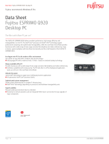 Fujitsu VFY:Q0920P27A1FR Datasheet
