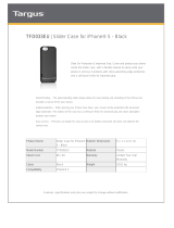 Targus TFD033EU/KIT Datasheet