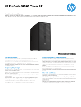 HP K-HP-J0E98EA+E4U30AA User manual