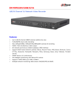 Dahua Technology DH-NVR3216 Datasheet