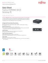 Fujitsu VFY:Q0920PXP01NC Datasheet