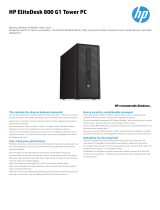 HP 800 G1 Tower User manual