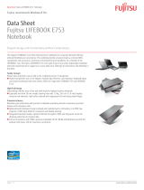 Fujitsu VFY:E7530M63A1IT Datasheet
